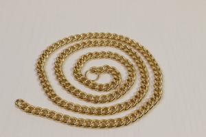 China Heavy Duty Metal Handbag Chains 151g Weight Cadmiumfree Environmental wholesale