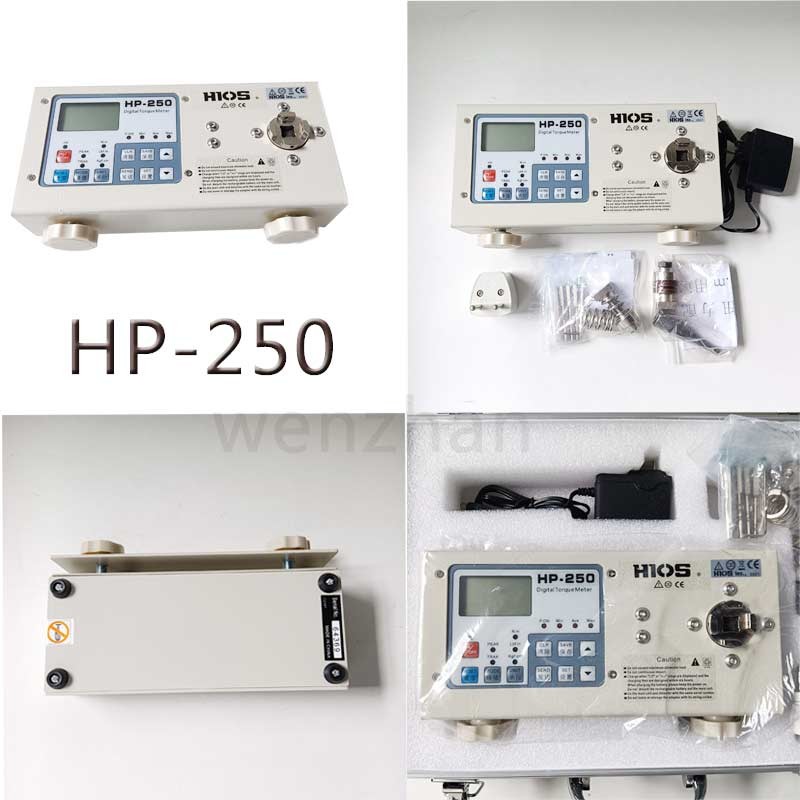 Hios HP-250 Digital Torque Meter Three Measurement Units Multi Functional