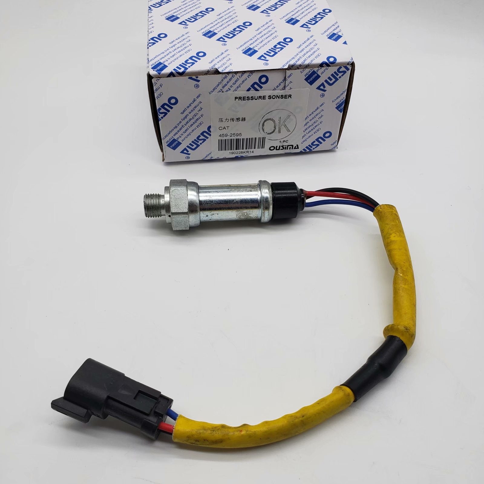 OUSIMA Excavator Parts 459-2595 For Pressure Switch 459 2595
