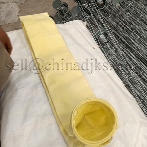 China 133*2000mm dust Filter Bag For Incineration Plant High Temperature Resistance wholesale