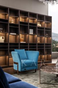 China Fabric European Upholstery Modern Sofa single seat furniture couch living room sofa wholesale