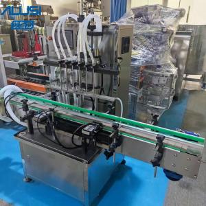 China Food Beverage Bottle Filling Machine Automatic 6 Head Magnetic Pump wholesale