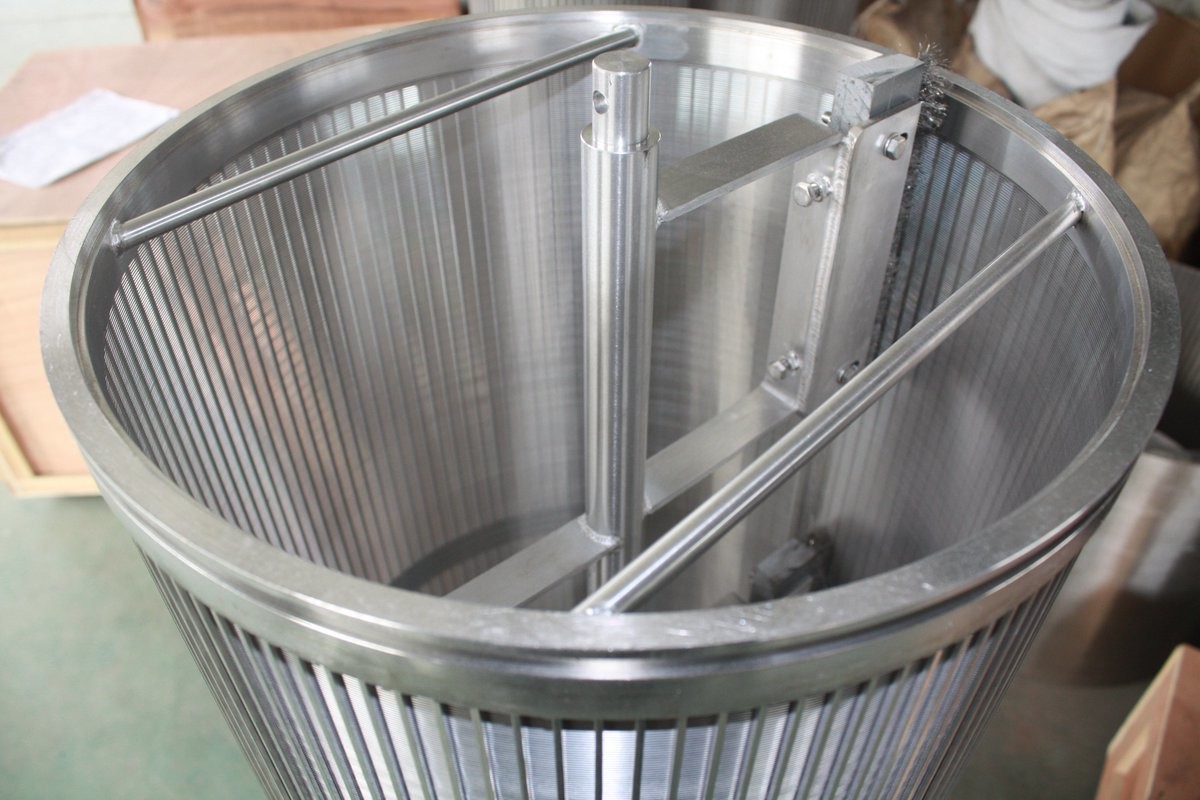 Wedge Wire Cone Screen / Rotary Drum Screen / Johnson Cylindrical Filter Basket