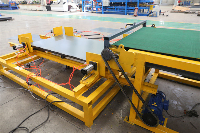 Steel Coil Cut To Length Line Machine 30KW Shearing Metal Sheet