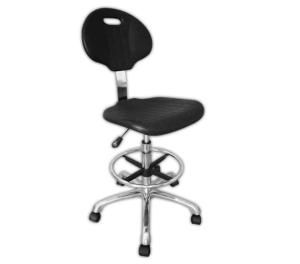 China Aluminum Alloy PU Leather Lab Use ESD Antistatic Stainless Chair wholesale