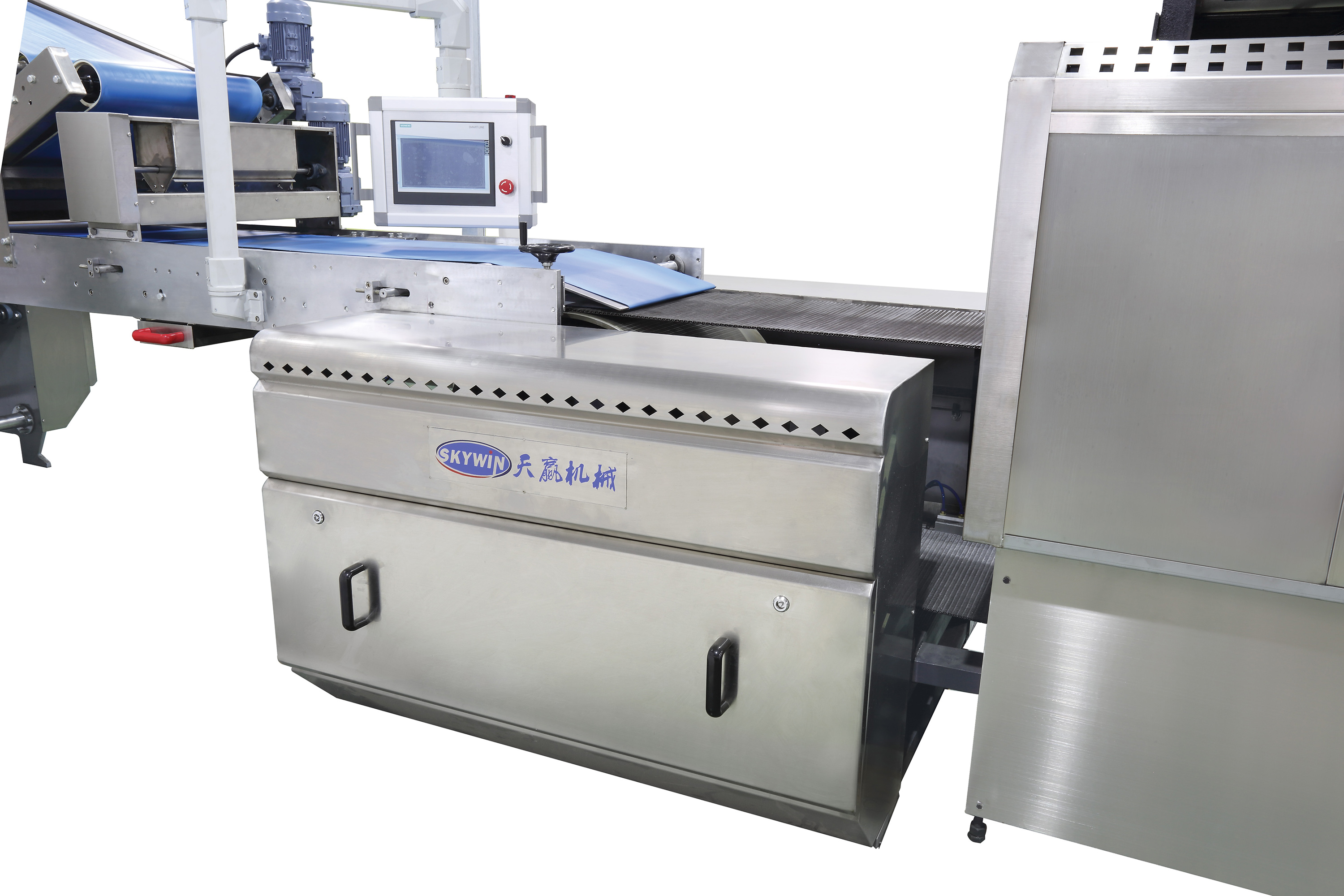 Industrial Skywin 400mm Biscuit Production Line PLC Controlled