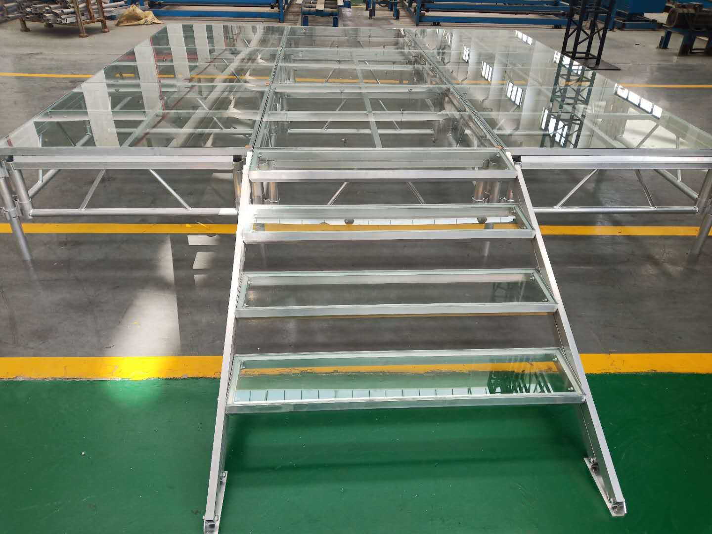Water Proof Anti Slip Glass Stage Outdoor Indoor Acrylic Stage Platform