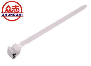 China Outside Serrated Automotive Cable Ties White Plastic Cable Ties Wraps wholesale