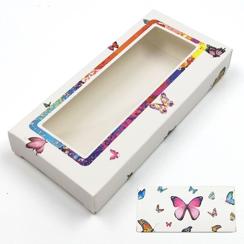 China Supplies OEM Wholesale High Quality Luxury Pink Paper Custom False Eyelashes Eyelash Lash False Nail Cardboard Magnet Packaging Packing Gift Cosmetic Box