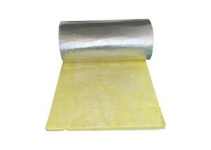 China Moistureproof Glass Wool Insulation Sheet Roll Anti Erosion Practical wholesale