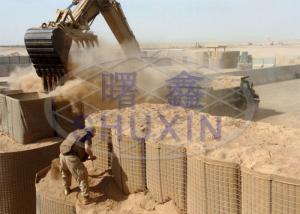 China Geotextile Gabion Galfan Mil 19 Sand Filled Barriers Defensive wholesale