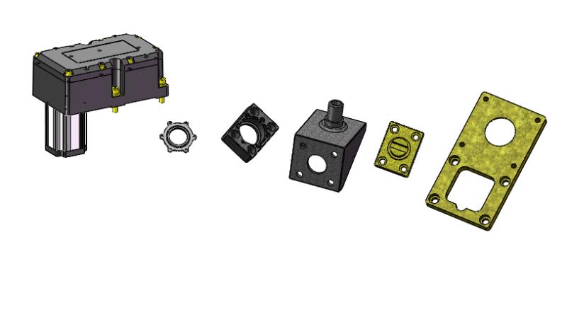 Easy Installation Automatic Swing Gate Motor DC24V with Insulation Class F