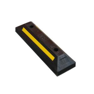 China Recycled Rubber Parking Lot Wheel Stops wholesale