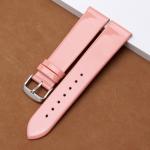 ALK Genuine Leather Watch Band Shine Bracelet Strap pin buckle Watchband