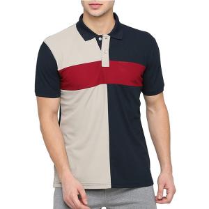 China Slim Fit Office Polo Shirt For Men Short Sleeve 100 Cotton Fashion Anti - Pilling wholesale