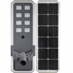 Led 16500lm all in one solar led street light with 80w 100w from china factory integrated solar street light with ROHS
