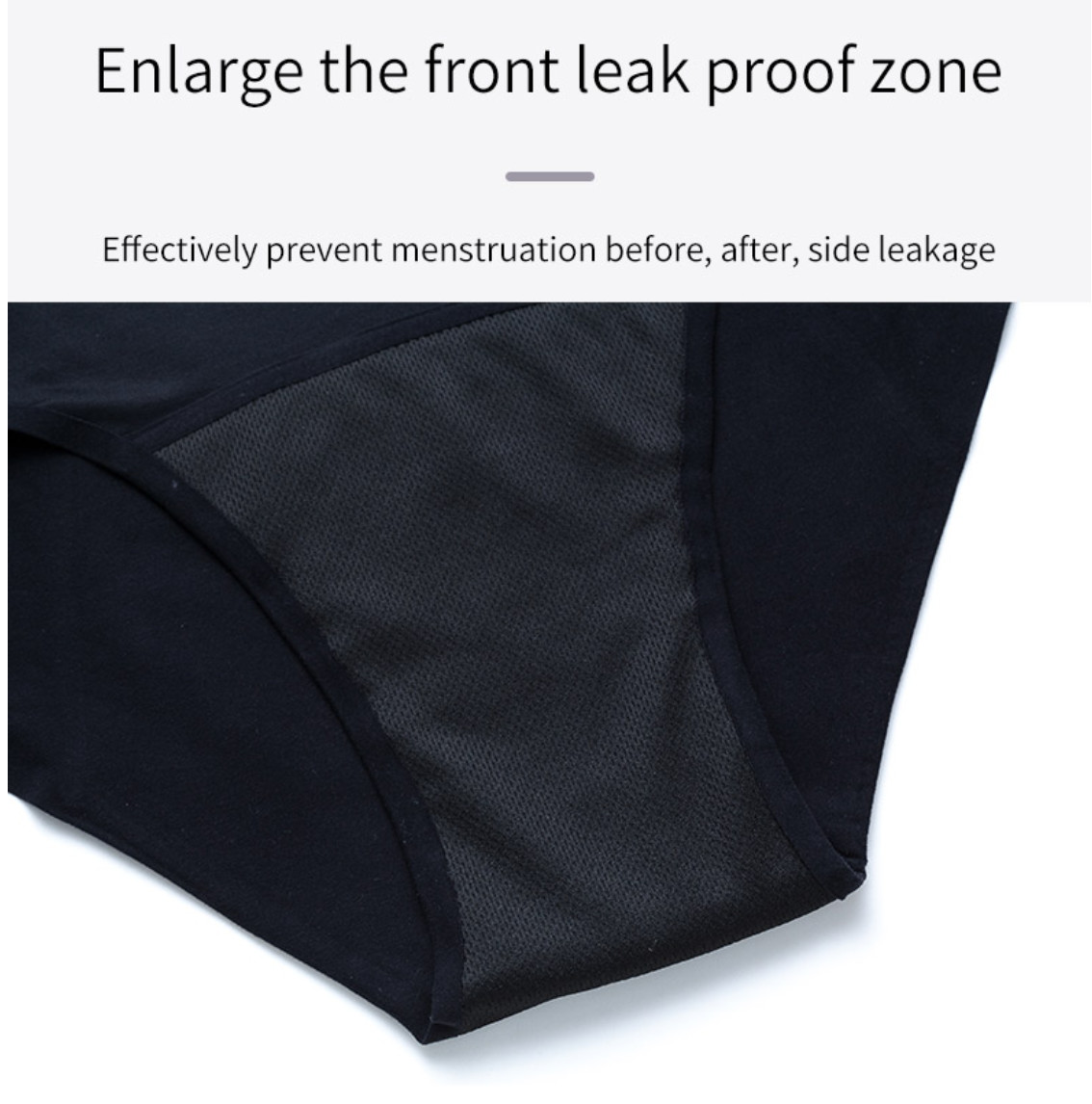 Proof Overnight Period Panties Underwear Plus Size High Waist Seamless Menstrual Panties
