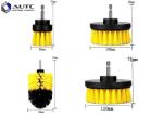 Power Scrub Nylon Grill Brush Electric Drill Attachment Kit For Carpet Glass Car