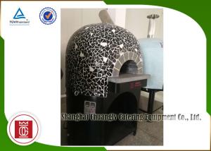 China Round Top Italy Commercial Pizza Oven Gas Heating For Indoor , Outdoor wholesale