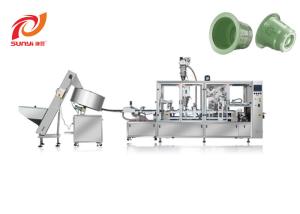 China Stainless Steel 80pcs/Min CE Coffee Capsule Filling Machine wholesale