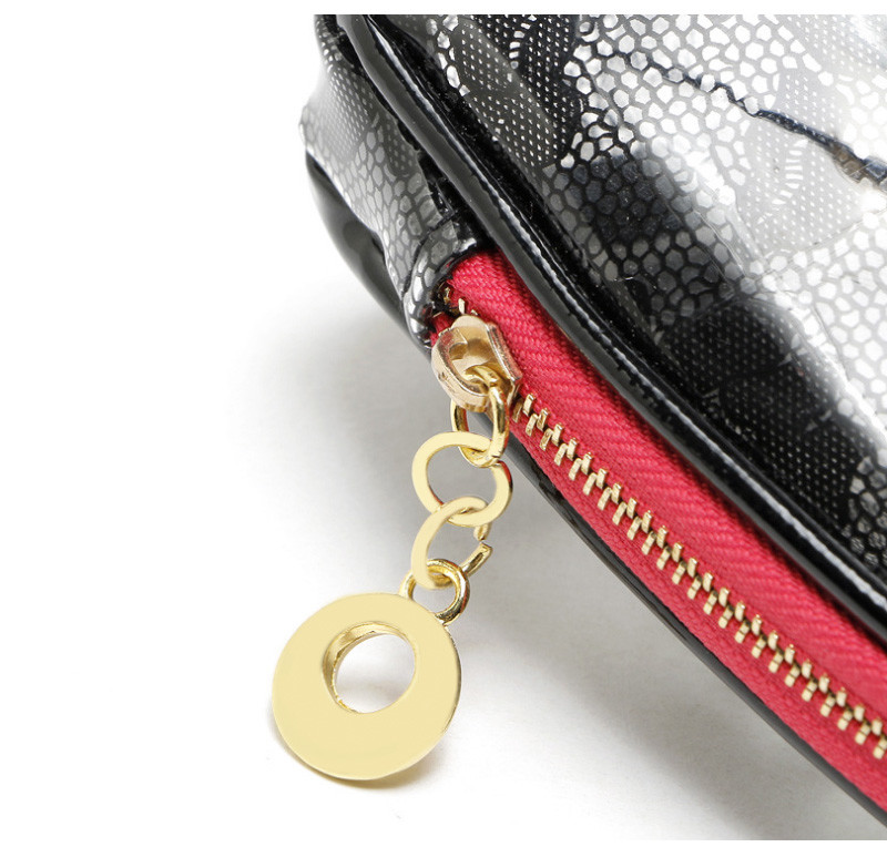 Fashion Custom Logo Transparent PVC Cosmetic Bag