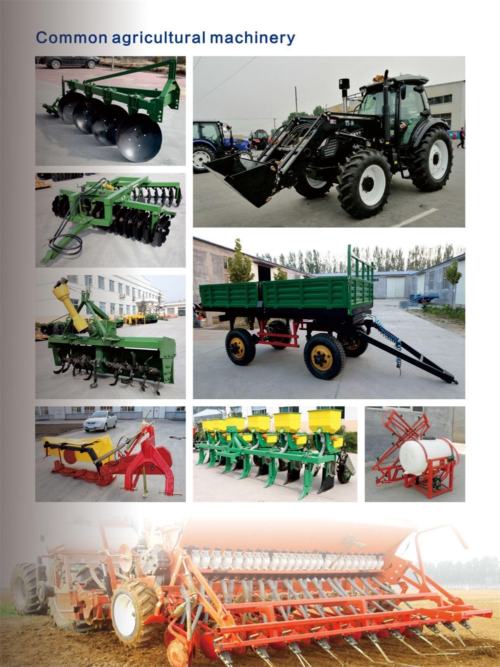 Fuel Efficiency Autonomous Farm Tractors 20hp Mini Tractor For Farms