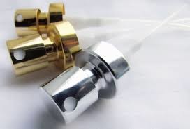 28/410 Aluminium Perfume Pump Sprayer Size Customized For Cosmetics Bottles