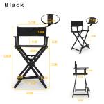 Aluminum Professional Makeup Chair For Salon Light Weight Pink Color