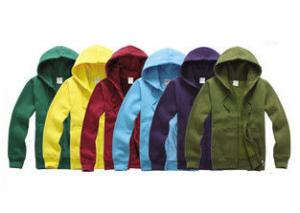 China Lightweight Youth Sports Uniforms , Jersey Fabric Zipper Closure Sportswear For Men wholesale