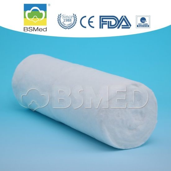 High Absorbent Disposable Medical Cotton Wool Roll Lightweight For Surgical Dressing