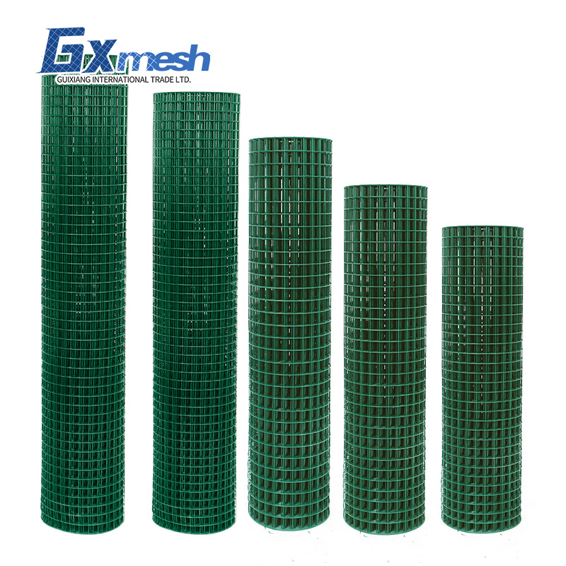 Large Stock Silver Galvanized Mesh Welded PVC Wire Mesh for Sturdy Construction