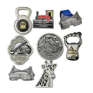 China Souvenirs Metal Refrigerator Sticker Magnet Bottle Opener wholesale