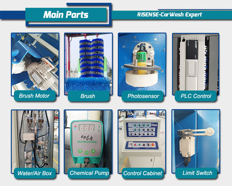 Rollover Bus / Truck Wash Machine For Hop-Dig Galvanized Coated Vehicles