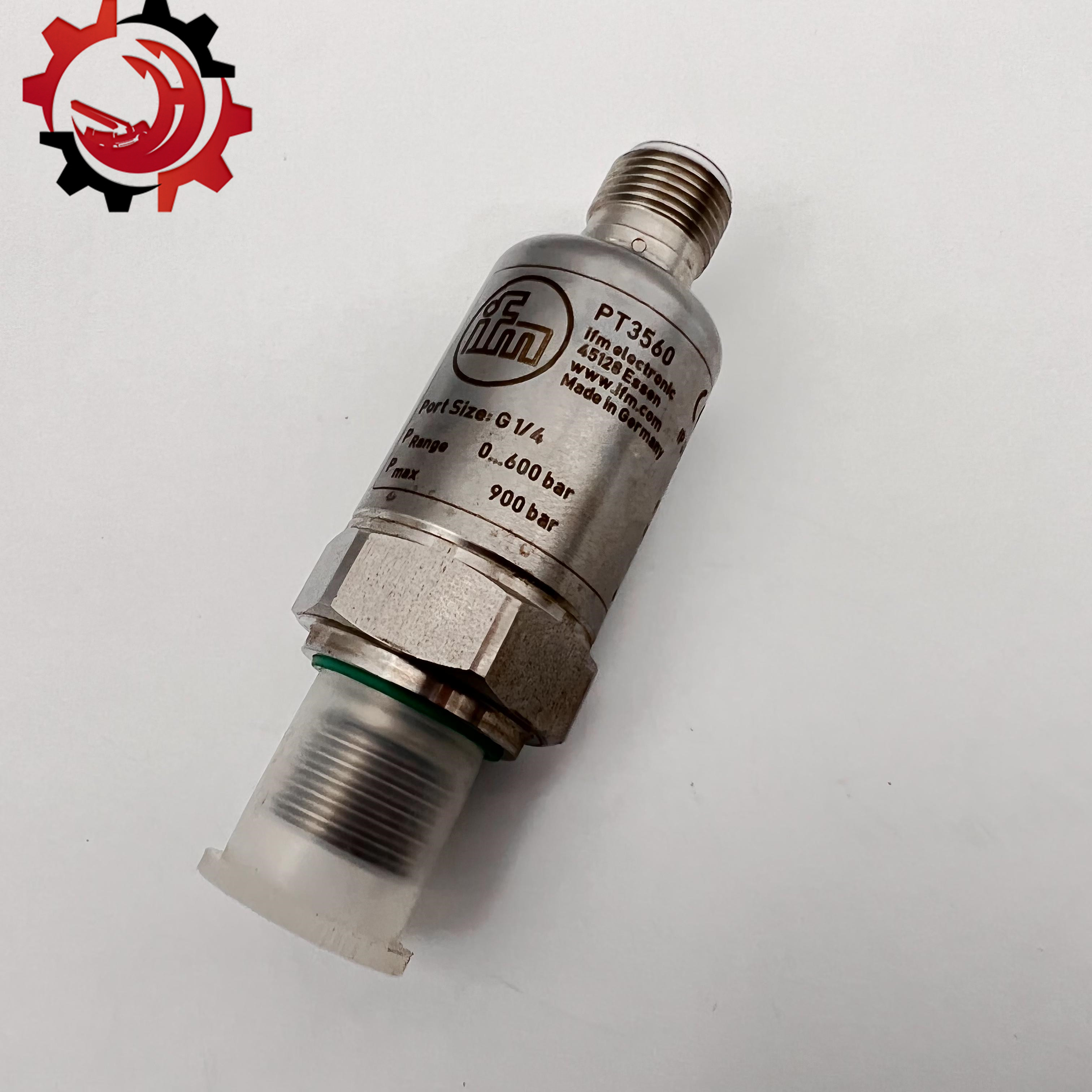 IFM PT3560 Sensor In Cast Iron Grey Color Standard Sizes For Sany Concrete Pump Truck Parts