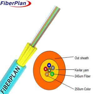 China Mini Bare Kevlar Strengthen Fiber Distribution Fiber Optic Cable wholesale