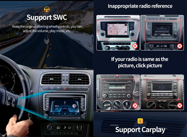 Tiguan Vw Passat Stereo GPS Navigation Stereo Vw Golf Mk5 Bluetooth Stereo MK5 Jetta