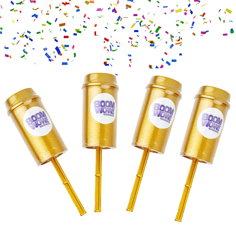 Plastic Cylinder 18g 7*2 Inches Birthday Party Popper