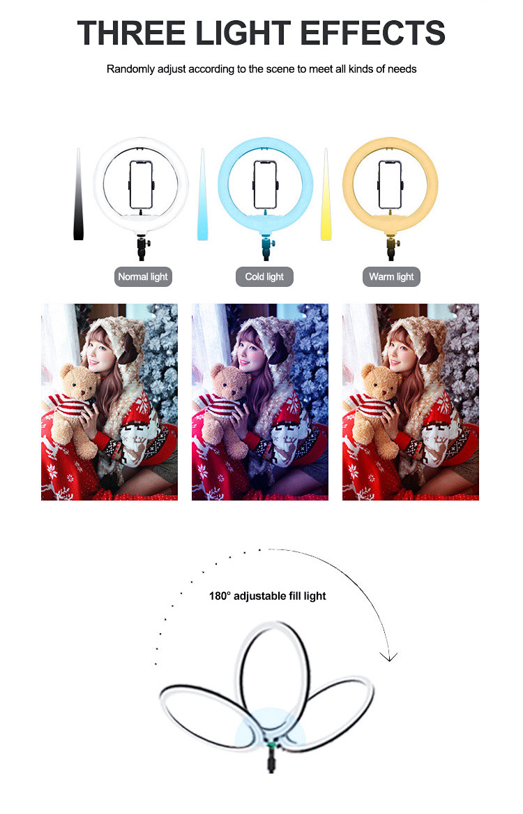 LED Fill Lights Camera Booth 360 115cm Spinning Picture Booth With Multi Color