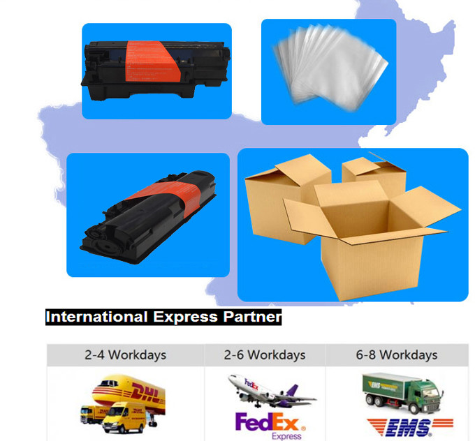 Compatible Black TK - 350 Kyocera Printer Cartridges FS - 3140 MFP Printer
