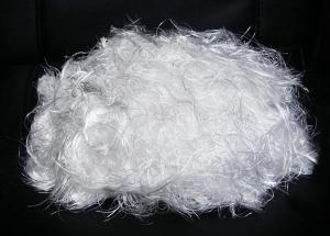 China High Silica Fiberglass Chopped Strand , White Chopped Fiberglass For Concrete wholesale