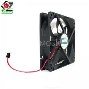 China 10.8W 120x120x25mm Computer Cabinet Cooling Fan With Ball Bearing on sale