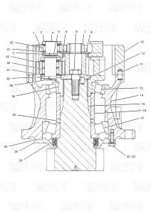 China Bolt On Hydraulic Excavator Swing Drive Catalog For Smooth Rotation wholesale