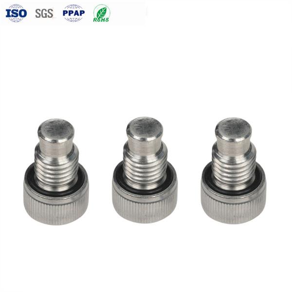 Waterproof screws stainless steel hexagonal slot cylindrical head with rubber
