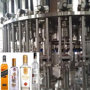 China Food Grade Stainless Steel 12000BPH 500ml Wine Bottle Fillers wholesale