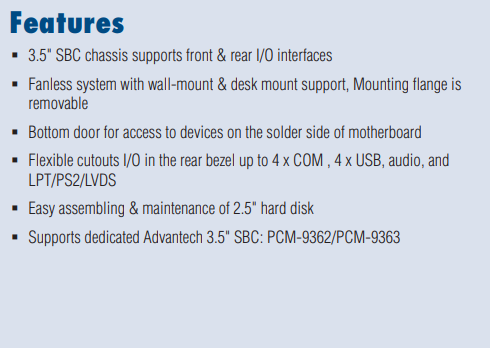 Advantech Embedded PCs EPC-C Series ACK-A001E new and 100% Original ,price favorable Ready to Ship
