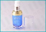 20 ML Oval Shape PMMA Acrylic Lotion Pump Bottle For Cosmetic Essence