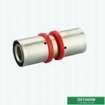 Equal Threaded Coupling Compression Double Straight Brass Press Union Fittings
