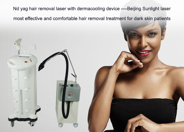 Low Temperature Salon Beauty Machine , Skin Cooling Laser Machine For Skin Treatment