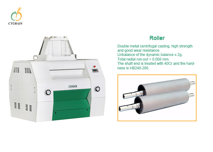 Maize Roller Mill Machine Shaft 40Cr Grain Milling Equipment