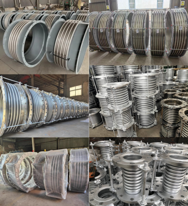ANSI Standard Double Sided Small Tie Rod Transverse Stainless Steel Double Bellows Compensator Expansion Joint